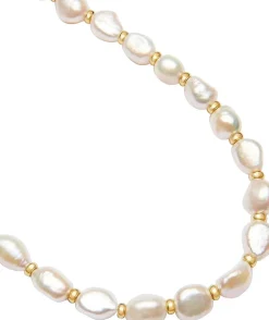 Men's Baroque Pearl Necklace