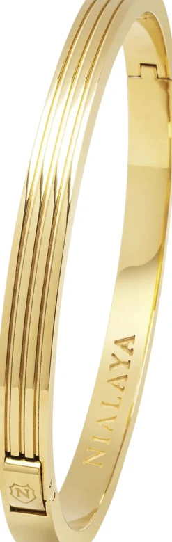 Men's Gold Gentleman Bangle