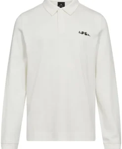 MENS LS POLO SHIRT PS EMB
