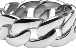 Men's Silver Chain Ring