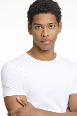 Mens stretch crew neck tee S/S