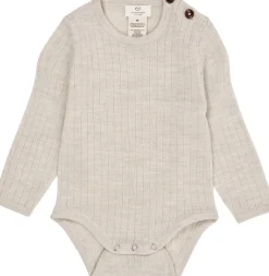 MERINO LS RIB BODYSTOCKING