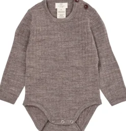 MERINO LS RIB BODYSTOCKING