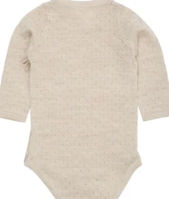 MERINO LS WRAP BODYSTOCKING