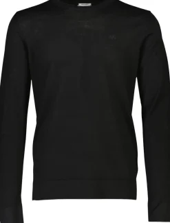 Merino strik med rund hals