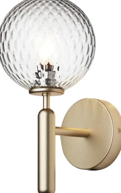 Miira Wall, brass / optic clear