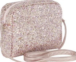 Mimi & Lula - Skuldertaske - Pink glitter