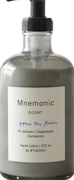 Mnemonic Hand Lotion MNC2, 375 ml, After The Rain