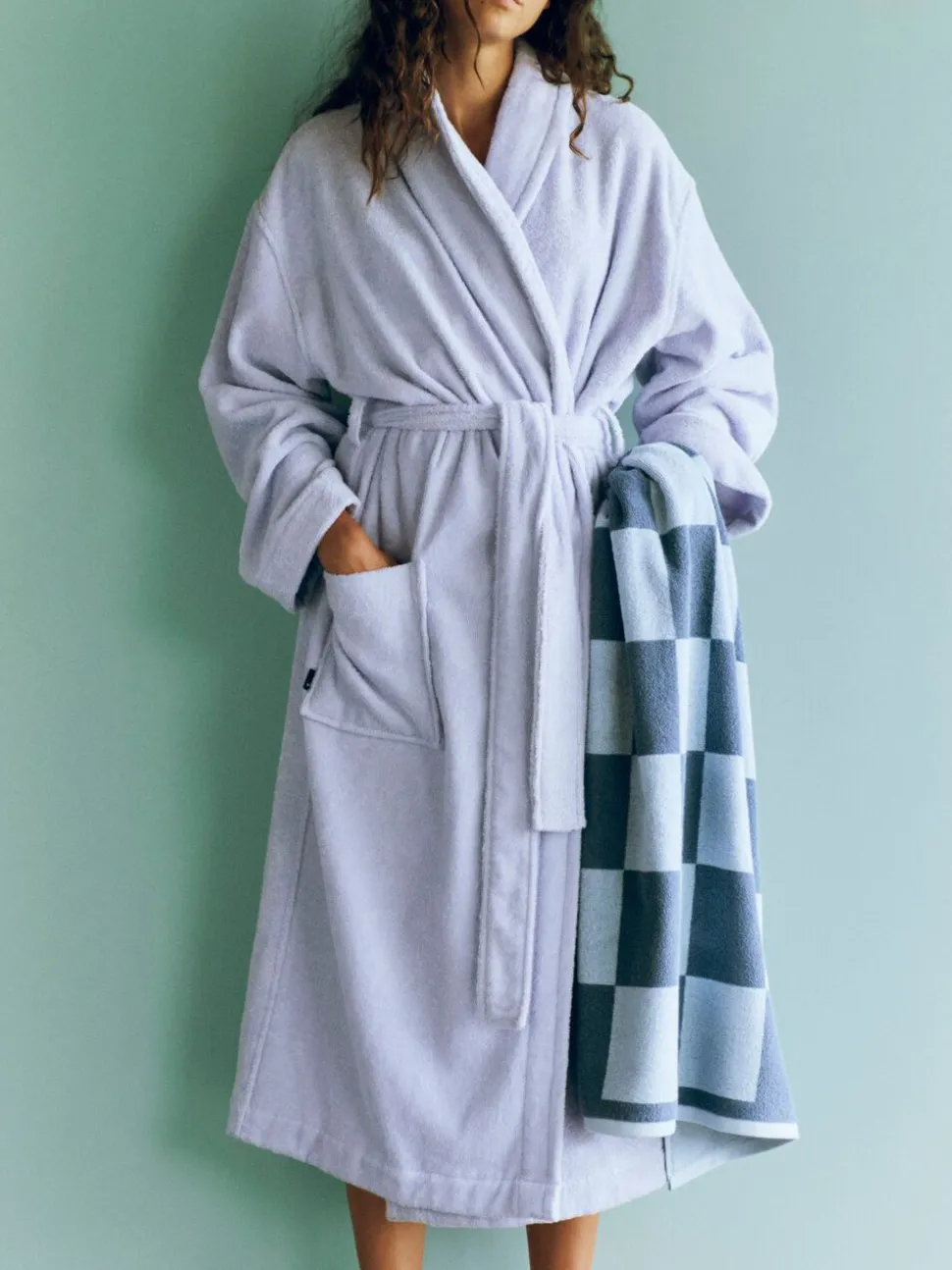 Mono Bathrobe-S/M-Lavender