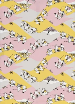 Moomin Arabia 50x70cm viskestykke Familietid GOTS