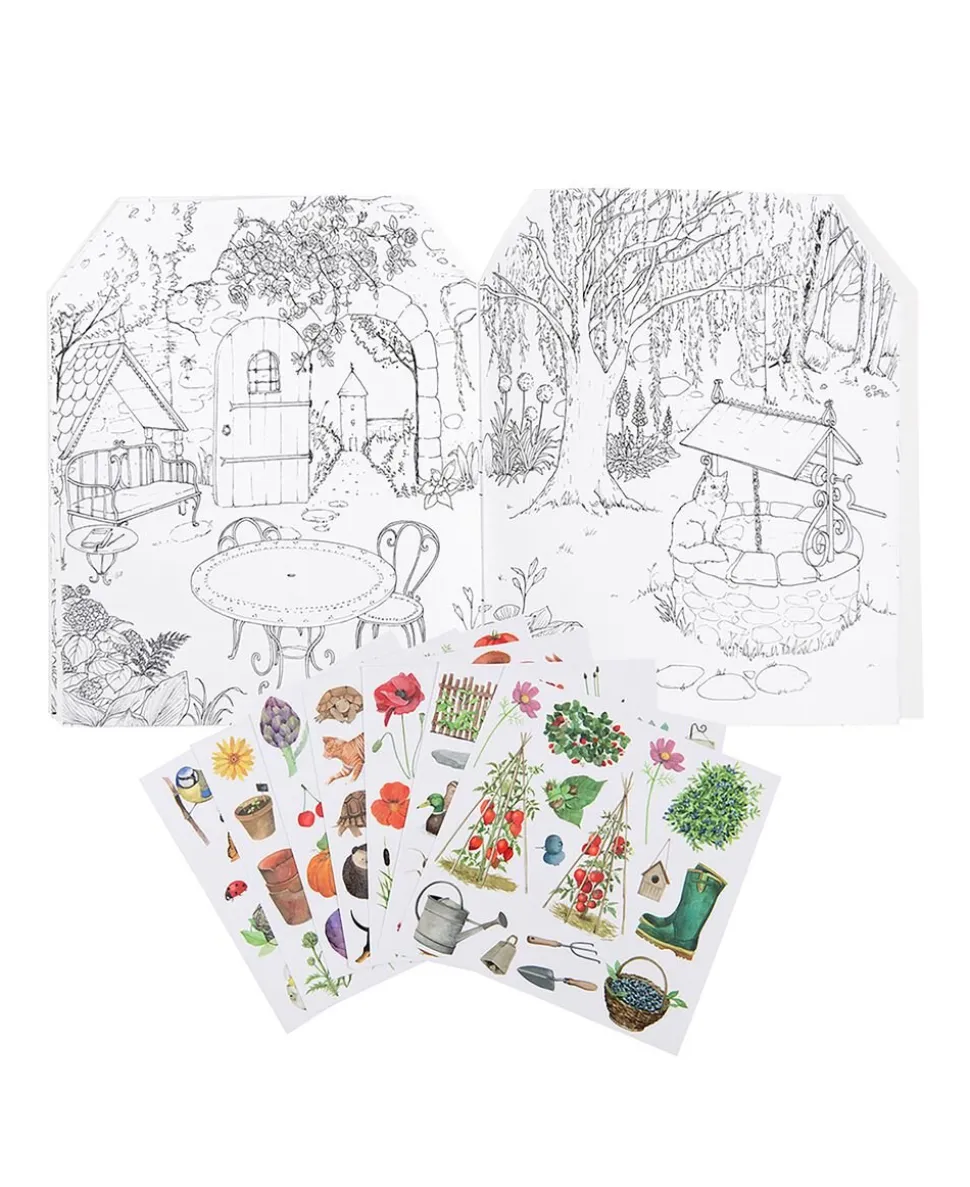 Moulin Roty - Klistermærkebog - Gartner