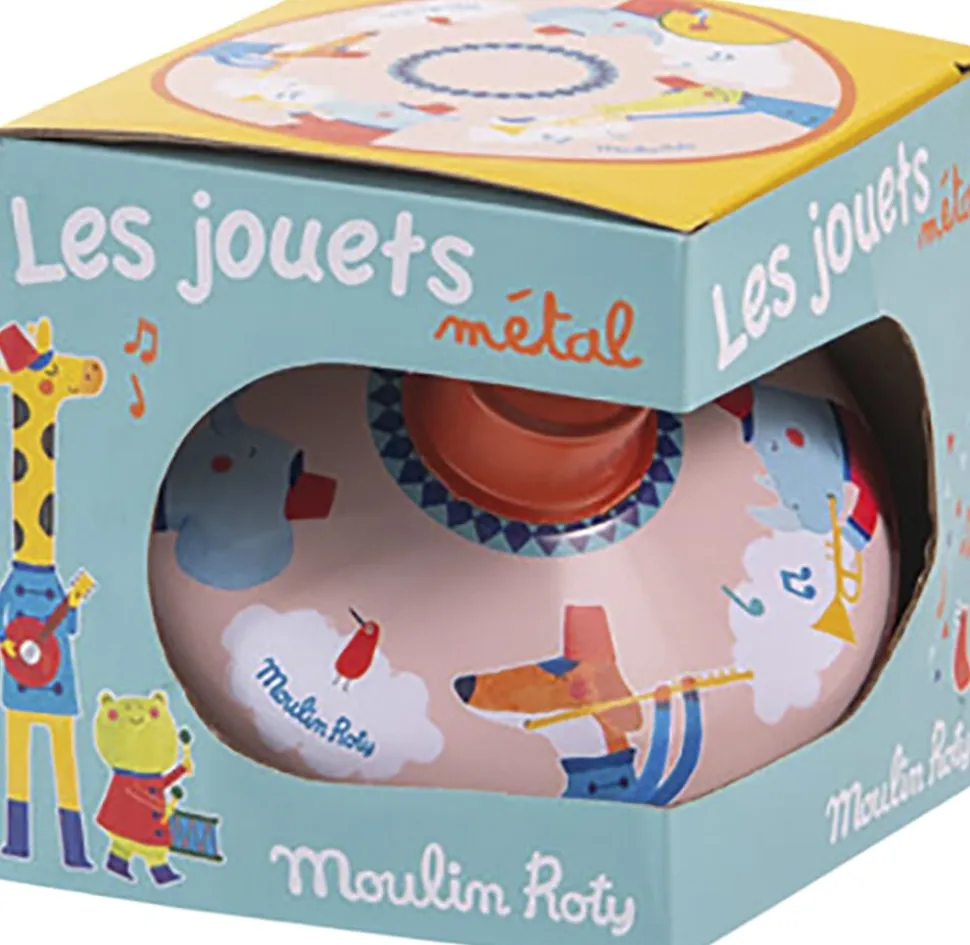 Moulin Roty - Lille snurretop i metal - Musikoptog