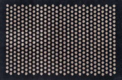 Måtte 60x90 cm, dot sort/sand