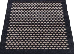 Måtte 60x90 cm, dot sort/sand