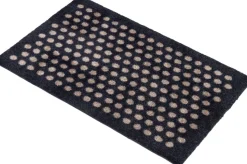 Måtte 40x60 cm, dot sort/sand