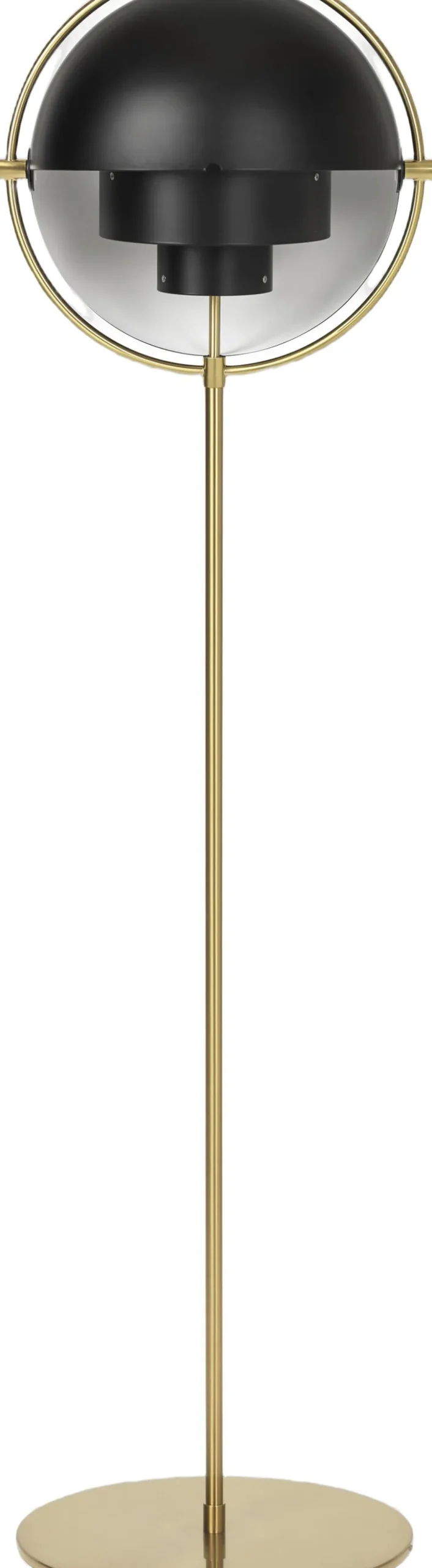 Multi-Lite Floor Lamp - Brass base