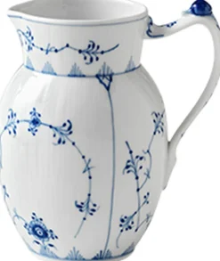 Musselmalet Riflet 0,9 l. kande