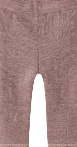 NBFWANG WOOL NEEDLE LEGGING SOLID N