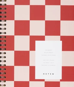 NELA notebook - Medium, Orange check