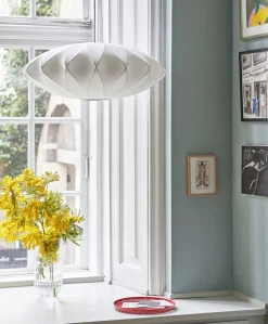 Nelson Saucer Crisscross Bubble Pendant