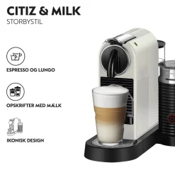 NESPRESSO® CitiZ&Milk kaffemaskine DeLonghi