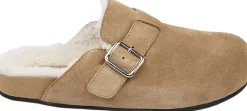 NESSO - SKIN MULES WITH ADJUSTABLE BUCKET