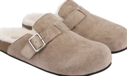 NESSO - SKIN MULES WITH ADJUSTABLE BUCKET
