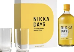 Nikka Days Kasse m. 2 glas