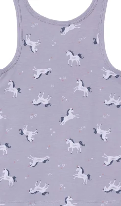 NMFTANK TOP 2P LAVENDER UNICORN NOO