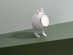 Norbitt, Ear, White, 1,4x2,5 cm