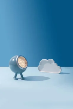 Norbitt, LED lamp, Rechargeable, In/Outdoor, Cloudy blue