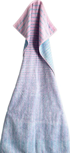 Nuance Håndklæde 70x140 cm lys blå/rosa