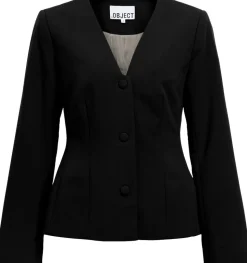 OBJARIA LISA L/S RE BLAZER NOOS