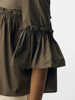 OBJIRA HOPE 3/4 RE O-NECK TOP 141