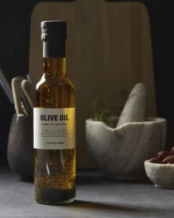 Olivenolie 99,5% med blandede krydderurter, 25 cl.