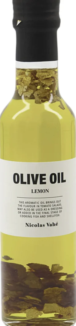 Olivenolie 99,5% med citronskal og citronaroma, 25 cl.