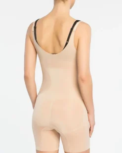 OnCore Open-Bust Mid-Thigh Bodysuit