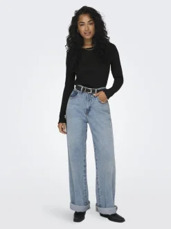 ONLCARLOTTA L/S TOP NOOS JRS