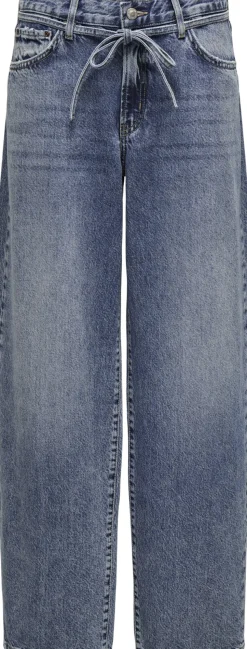 ONLGIANNA MW BALLOON DNM JEANS DOT