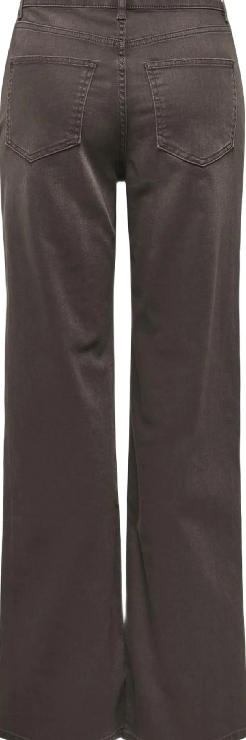 ONLJUICY HW WIDE LEG BROWN DOT DNM