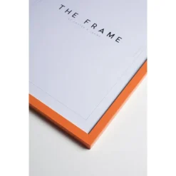 Orange Wood Frame