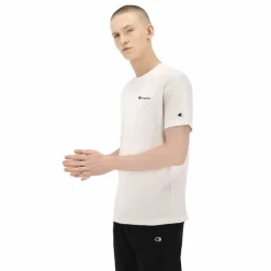 Organic Cotton Blend Small Script Logo T-shirt