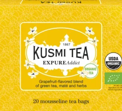 Organic Expure Addict - Box of 20 mousseline tea bags - 40g