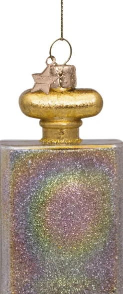 Ornament glas parfume transparent VONDELS