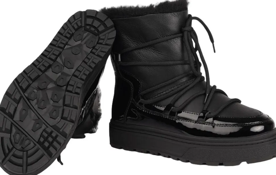 OSORNO - WINTER BOOT, SHEEP SKIN AND NAPPA LEATHER, HEAVY RU