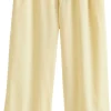 Outline Pyjama Trousers-M/L-Soft ye
