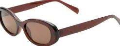 Oval-frame sunglasses