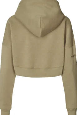 Oversized Crop hættetrøje