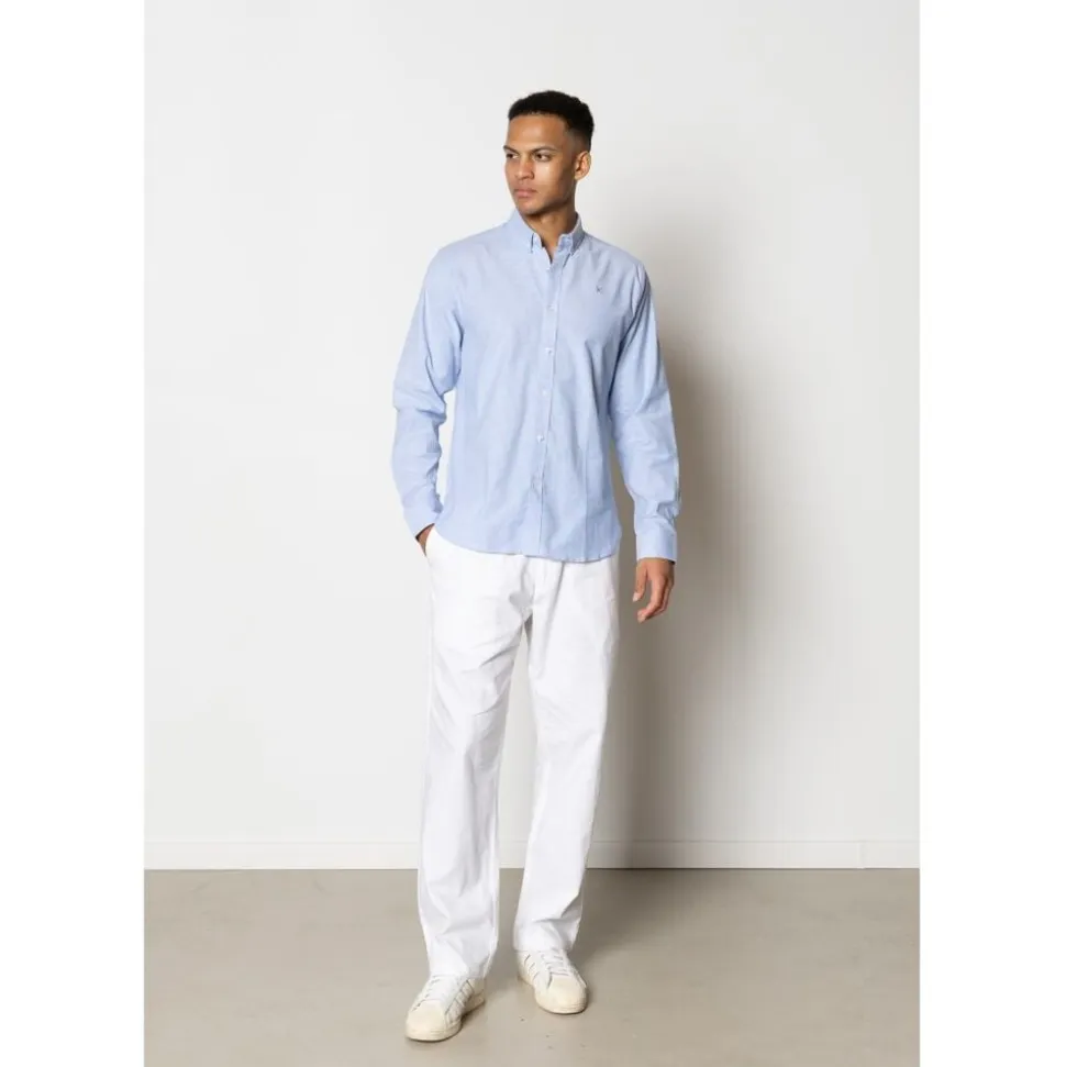 Oxford Stretch Plain L/S