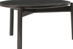 Passage Lounge Table, Ø70, Dark Lac